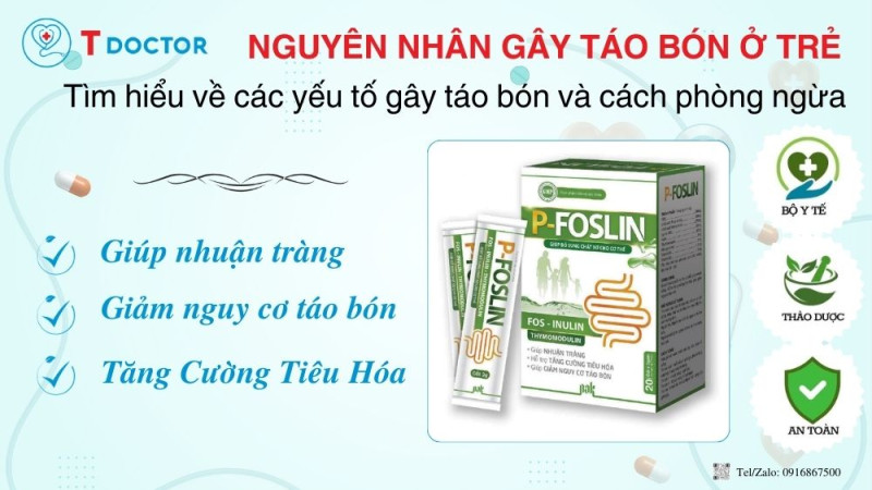 Nguyên Nhân Gây Táo Bón Ở Trẻ Và Cách Phòng Ngừa